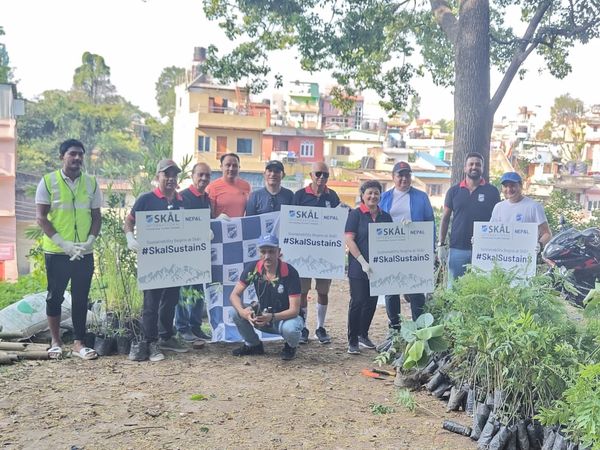 Organized Nepal Tree plantation program